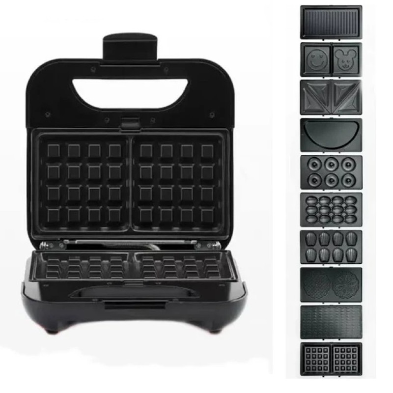 Сендвичница 10в1 Domotec MS-209  2000Вт 