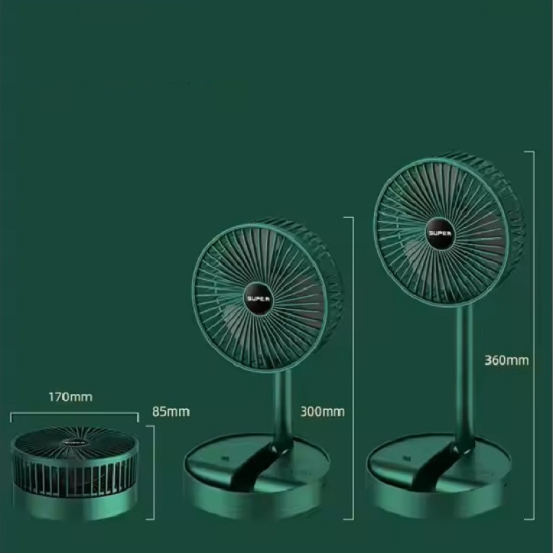 Вентилятор акумуляторний складаний Folding Storage Fan USB