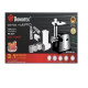 М'ясорубка 3в1 DOMOTEC MS-2027 4500W (соковитискач, терки та шатківниці)