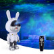 Ночник проектор звездного неба Moon Bunny 