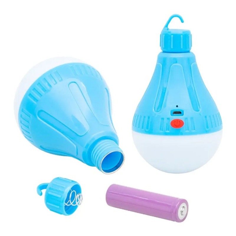 Лампочка з акумулятором 1x18650 LY-V09 30w USB