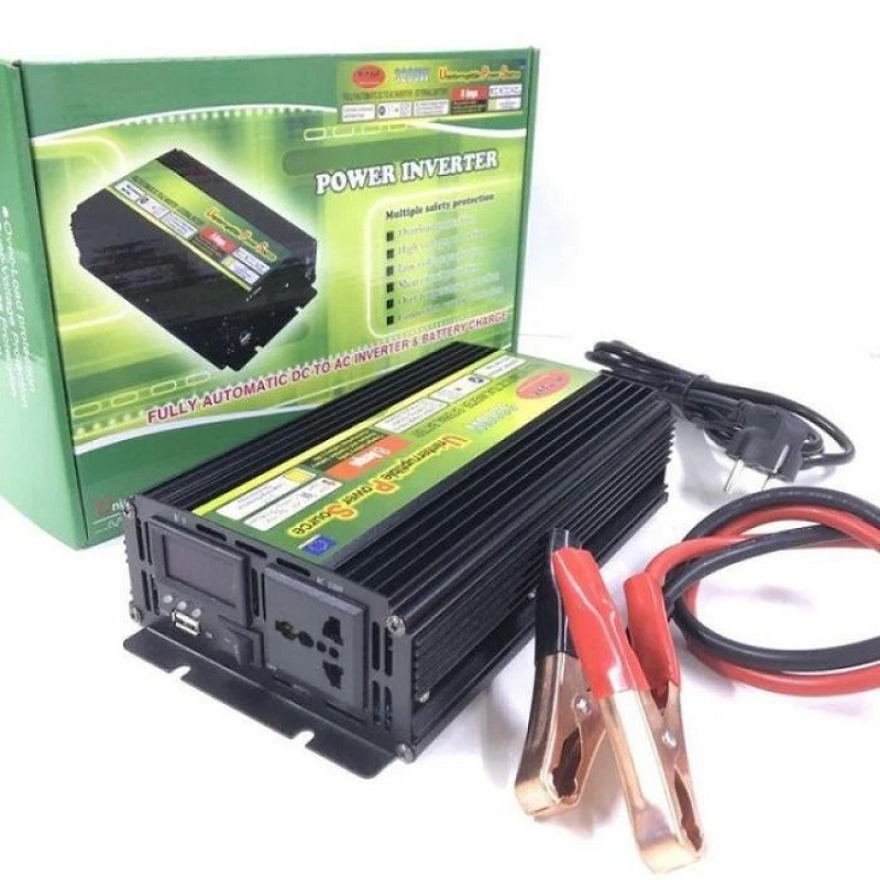 Перетворювач Wimpex 3200W 12V AC/DC UPS+CHARGE