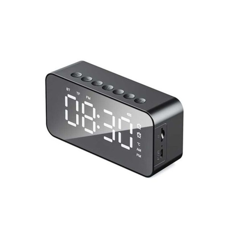 Настольные часы со встроенной Bluetooth-колонкой и FM-радио 