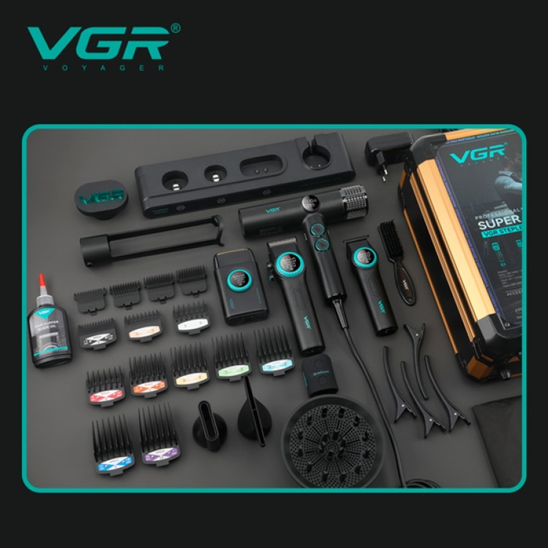 Набір для стрижки VGR STEPLESS PRO 4in1