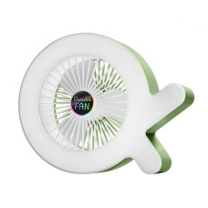 Вентилятор настольный с RGB подсветкой S-37 