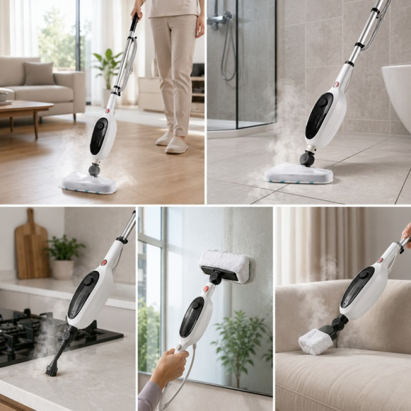Швабра паровая Steam Mop 12в1 2600W